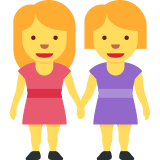 Kobiety trzymające się za ręce - Twitter / X