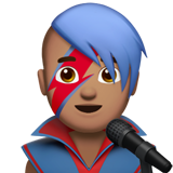 mężczyzna piosenkarz: karnacja średnia