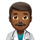 lekarz: karnacja średnio ciemna