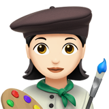 artystka: karnacja jasna