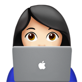 kobieta technolog: karnacja jasna