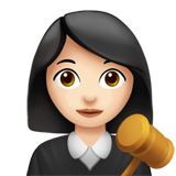 kobieta sędzia: karnacja jasna