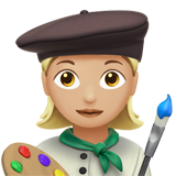 artystka: karnacja średnio jasna