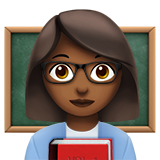 nauczycielka: karnacja średnio ciemna