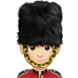 mężczyzna gwardzista: karnacja jasna