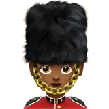 kobieta gwardzista: karnacja średnio ciemna