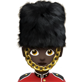 kobieta gwardzista: karnacja ciemna