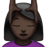 kobieta podczas masażu: karnacja ciemna