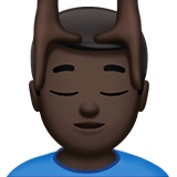 mężczyzna podczas masażu: karnacja ciemna