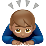 mężczyzna w ukłonie: karnacja średnia