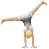 osoba robiąca gwiazdę: karnacja średnio jasna