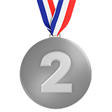 Medal za 2. miejsce