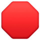 Znak stopu - Facebook