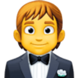 Osoba w smokingu - Facebook