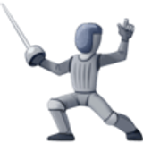 Osoba uprawiająca szermierkę - Facebook