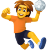 Osoba grająca w piłkę ręczną - Facebook