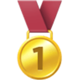 Medal za 1. miejsce - Facebook
