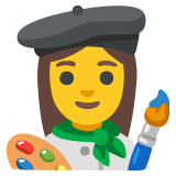 Artystka - Noto Color Emoji