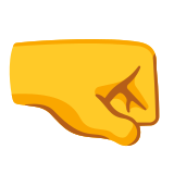 Pięść skierowana w prawo - Noto Color Emoji