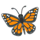 Motyl - Noto Color Emoji