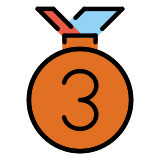 Medal za 3. miejsce - OpenMoji