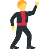 Tańczący mężczyzna - Twitter / X