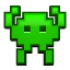 Potwór emoji U+1F47E Potwór emoji U+1F47E