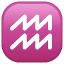 Wodnik znak zodiaku U+2652 Wodnik znak zodiaku U+2652