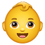 Baby emoticon U+1F476