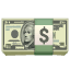Dolar Banknoty Emoji U+1F4B5 Dolar Banknoty Emoji U+1F4B5