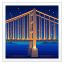 Most Golden Gate Bridge nocą U+1F309 Most Golden Gate Bridge nocą U+1F309