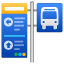 Autobus Stop Emoji U+1F68F Autobus Stop Emoji U+1F68F