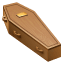 Trumna emoji U+26B0 Trumna emoji U+26B0