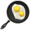 Scrambled eggs emoticon U+1F373