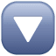 Trójkąt w dół Symbol U+1F53D Trójkąt w dół Symbol U+1F53D
