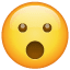 Emotikona otawrtymi ustami U+1F62E Emotikona otawrtymi ustami U+1F62E