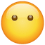 Emotikona bez ust U+1F636 Emotikona bez ust U+1F636