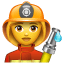 Kobieta strażak Emoji U+1F469 U+1F692 Kobieta strażak Emoji U+1F469 U+1F692