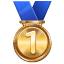 Pierwsze miejsce medal U+1F947 Pierwsze miejsce medal U+1F947