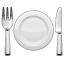 Stół Nakrycie Emoji U+1F37D Stół Nakrycie Emoji U+1F37D