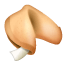 Ciastko z wróżbą Emoji U+1F960 Ciastko z wróżbą Emoji U+1F960