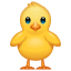 Pisklę emotikony U+1F425 Pisklę emotikony U+1F425