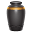 Urna Emoji U+26B1 Urna Emoji U+26B1