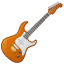 Gitara emotikony U+1F3B8 Gitara emotikony U+1F3B8