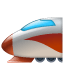 Pociąg Emoji U+1F685 Pociąg Emoji U+1F685