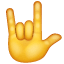 Symbol ILY Whatsapp U+1F91F Symbol ILY Whatsapp U+1F91F