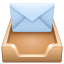Poczta przychodząca Emoji U+1F4E8 Poczta przychodząca Emoji U+1F4E8