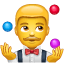 Żongler Emoji U+1F939