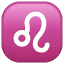 Lew znak zodiaku U+264C Lew znak zodiaku U+264C