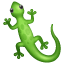 Jaszczurka Emoji U+1F98E Jaszczurka Emoji U+1F98E
